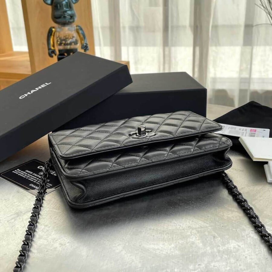 Quilted Bag​ Chanel Wallet On Chain High Quality Copy A80892