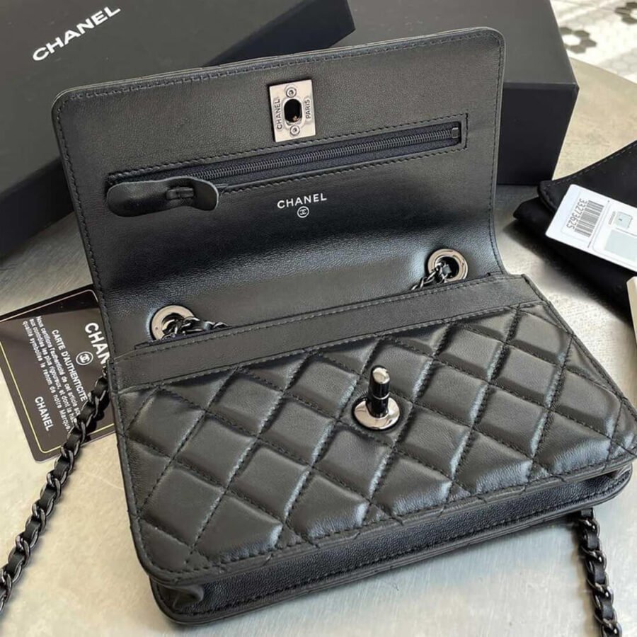 Quilted Bag​ Chanel Wallet On Chain High Quality Copy A80892