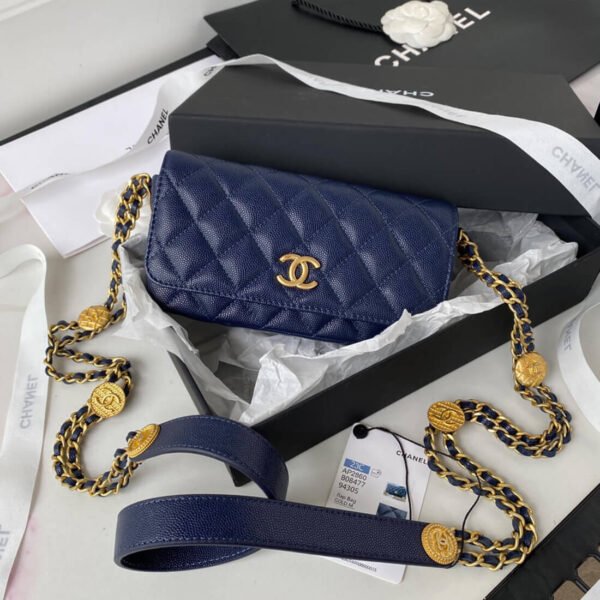 Best Replica Chanel Navy Evening Mini Flap Bag​ AP2860