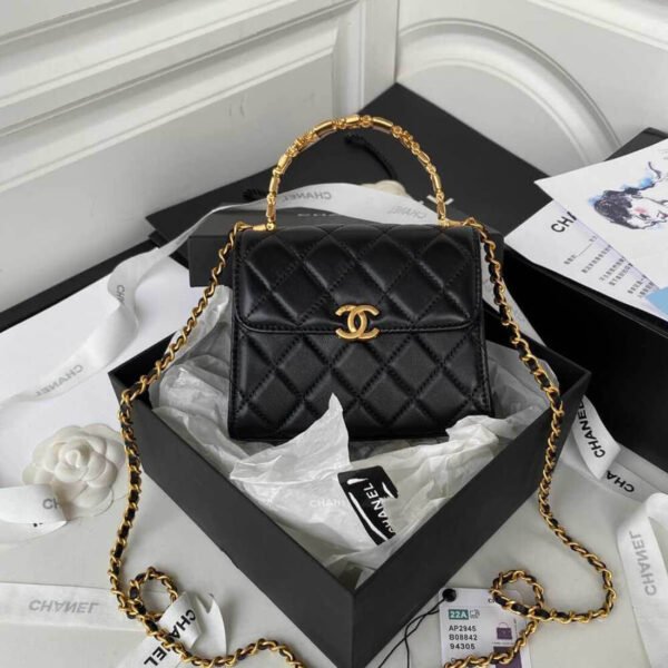 High Quality Copy Chanel Black Shoulder​ Crossbody Bag AP2945