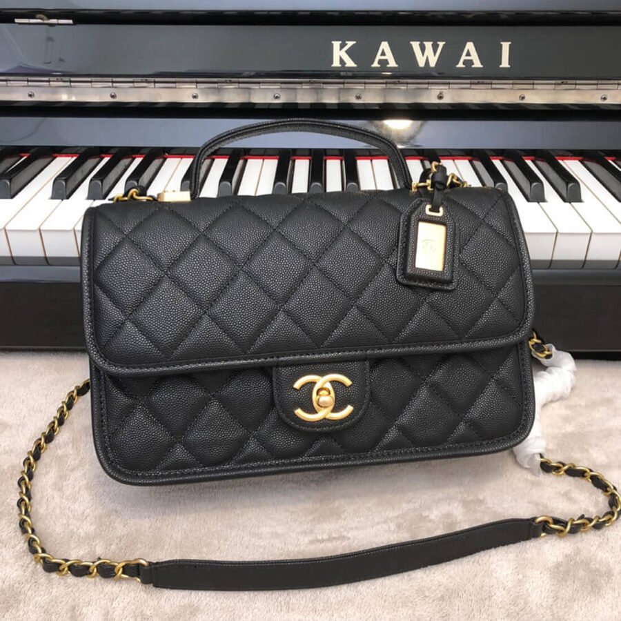 High Quality Copy Chanel Caviar Wallet Small Handle Bag AS3653