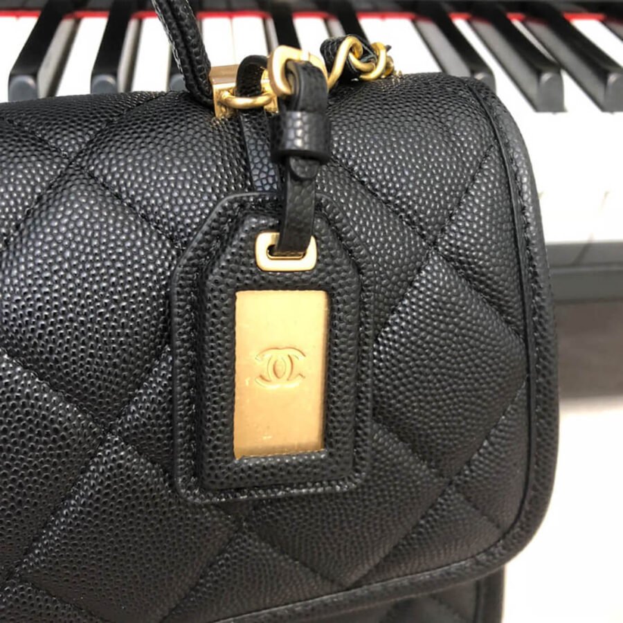 Chanel Caviar Wallet Small Handle Bag Best Replica AS3653