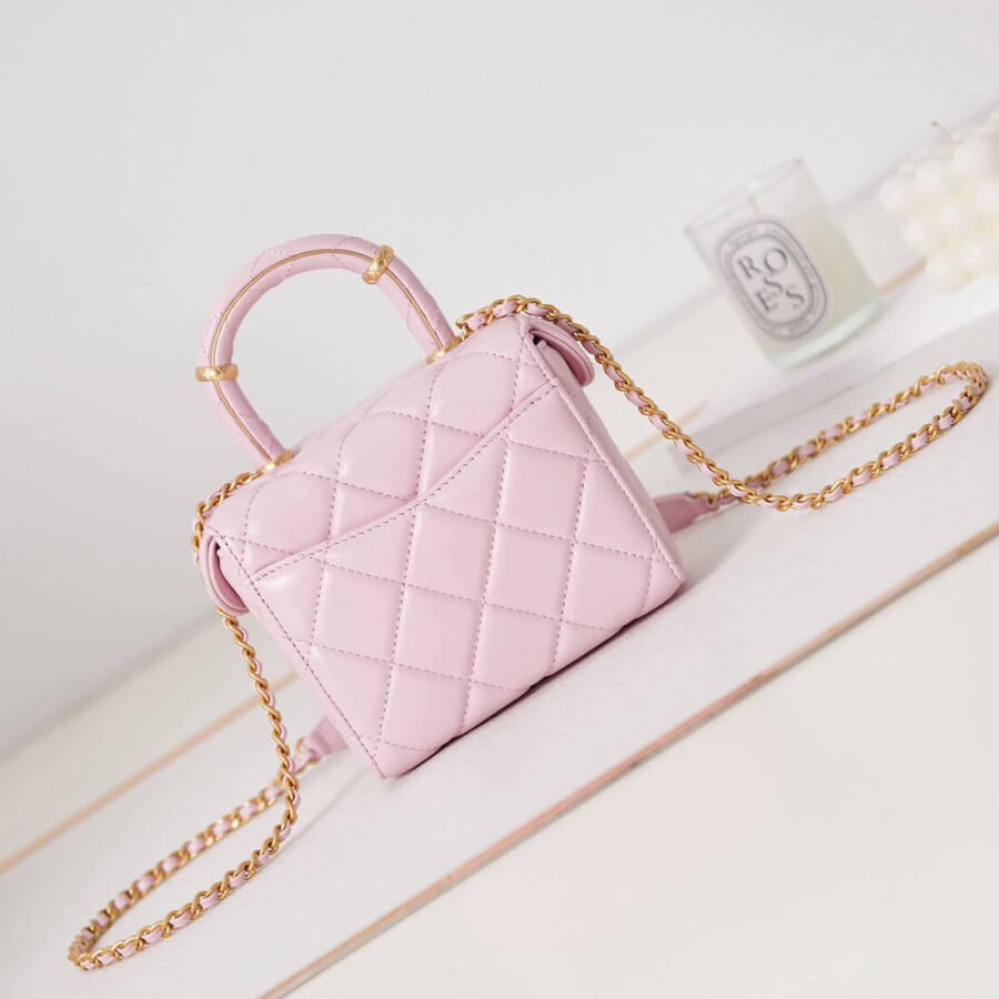 Chanel Small Vanity Case Lambskin Chain Bag Best Copy AS3973