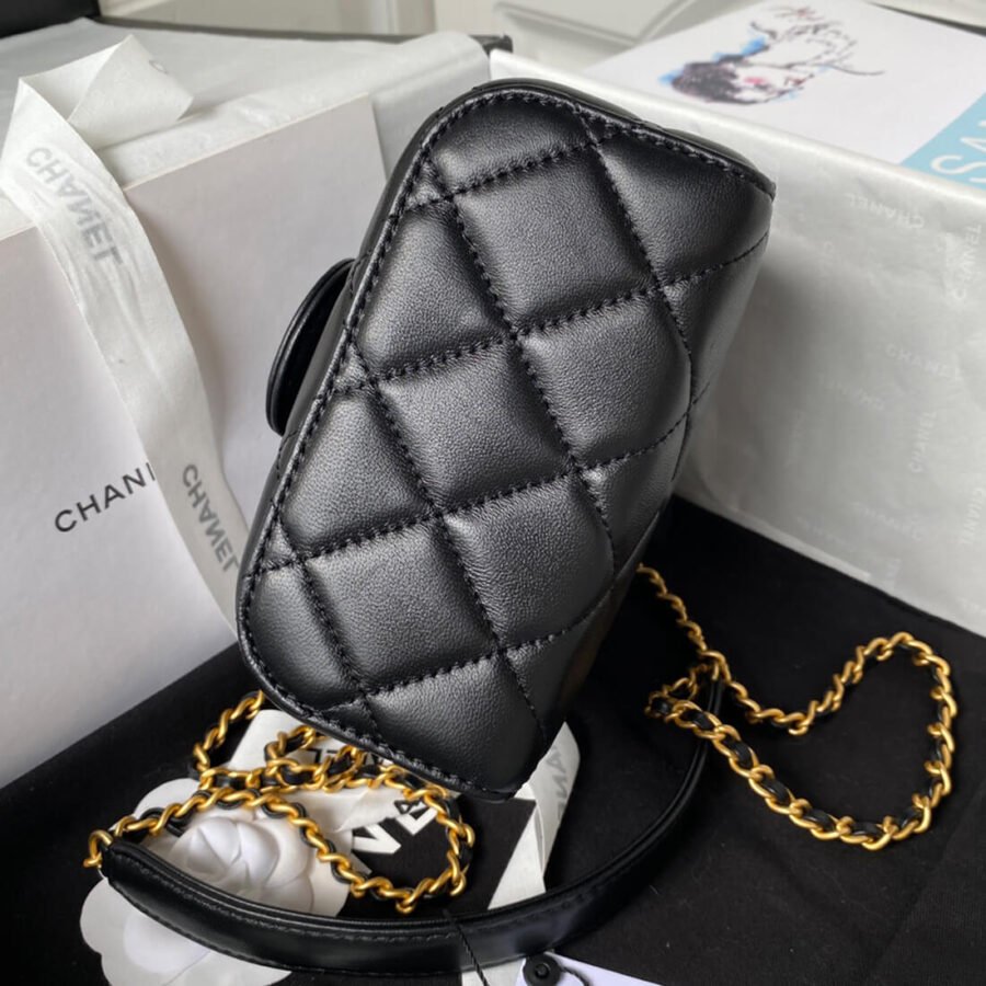 Chanel Mini Vanity Case Lambskin Chain Bag Best Copy AS3973