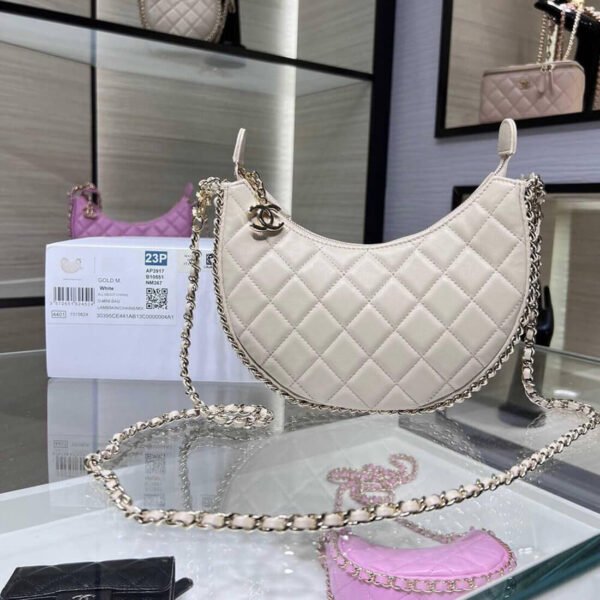 High Quality Replica Chanel Small Lambskin Hobo Crossbody Bags AS3917