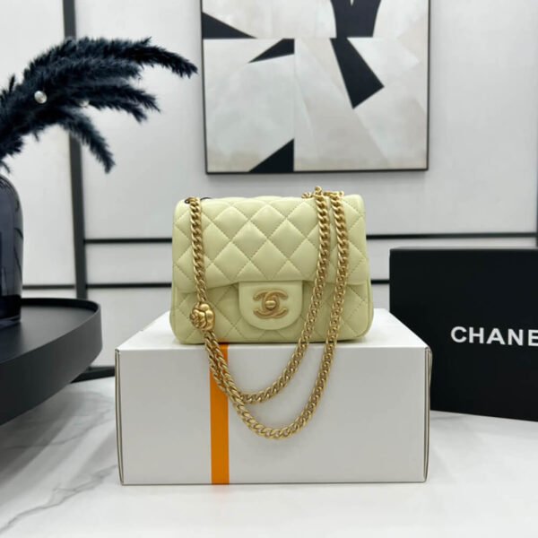 Chanel Classic Lambskin Mini Flap Bag AS4040