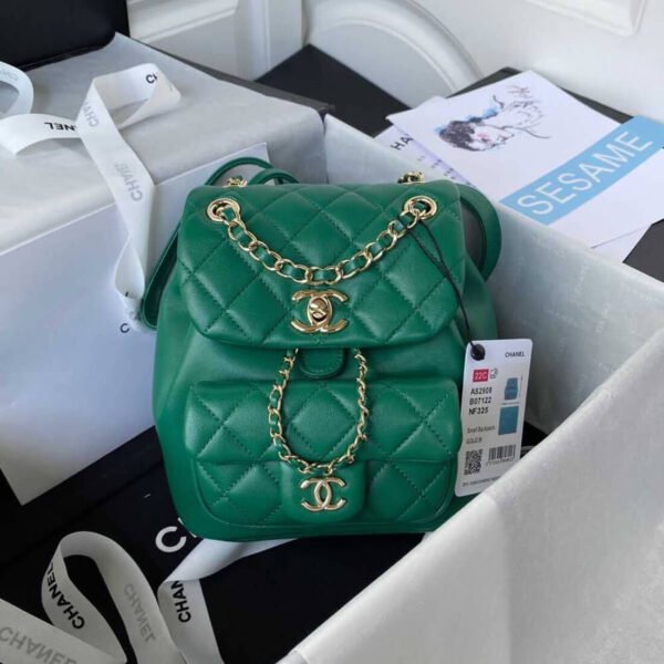 Best Copy Chanel Matelasse Small Backpack AS2908