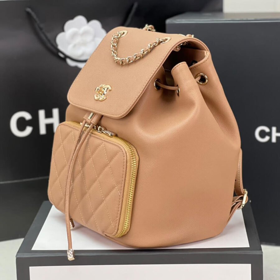 Caviar Chanel Bag Classic Backpack Small Best Replica AS3530