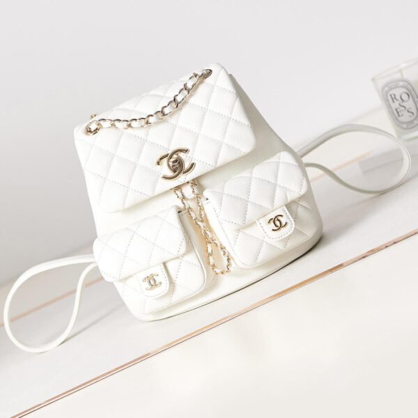 Best Replica Chanel Mini Leather Double C Backpack AS3860