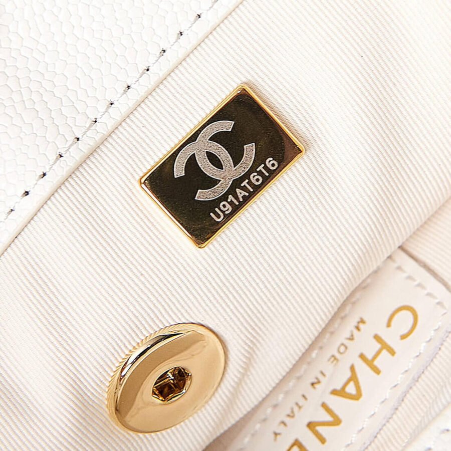 Chanel Mini Backpack Leather Double C Best Replica AS3860