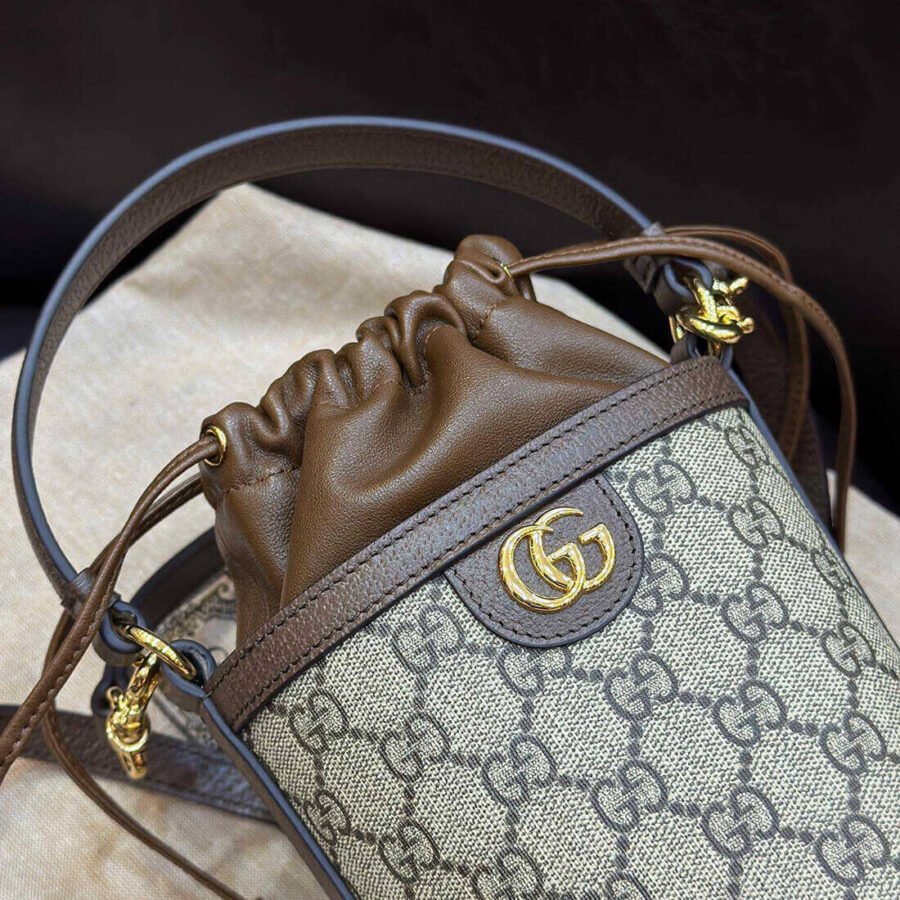 Gucci Crossbody Ophidia Mini Bucket Bag Best Copy 760199