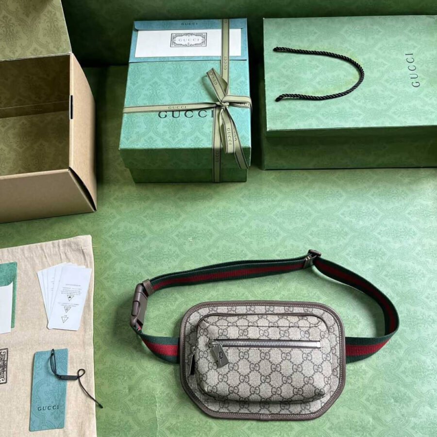 Gucci Monogram Small Belt Bag High Quality Replica 760217