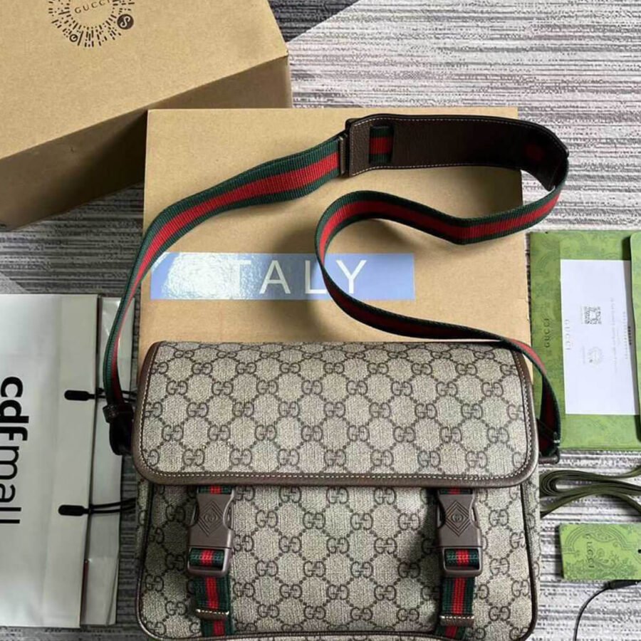 Gucci GG Supreme Messenger Bag Best Copy 760123