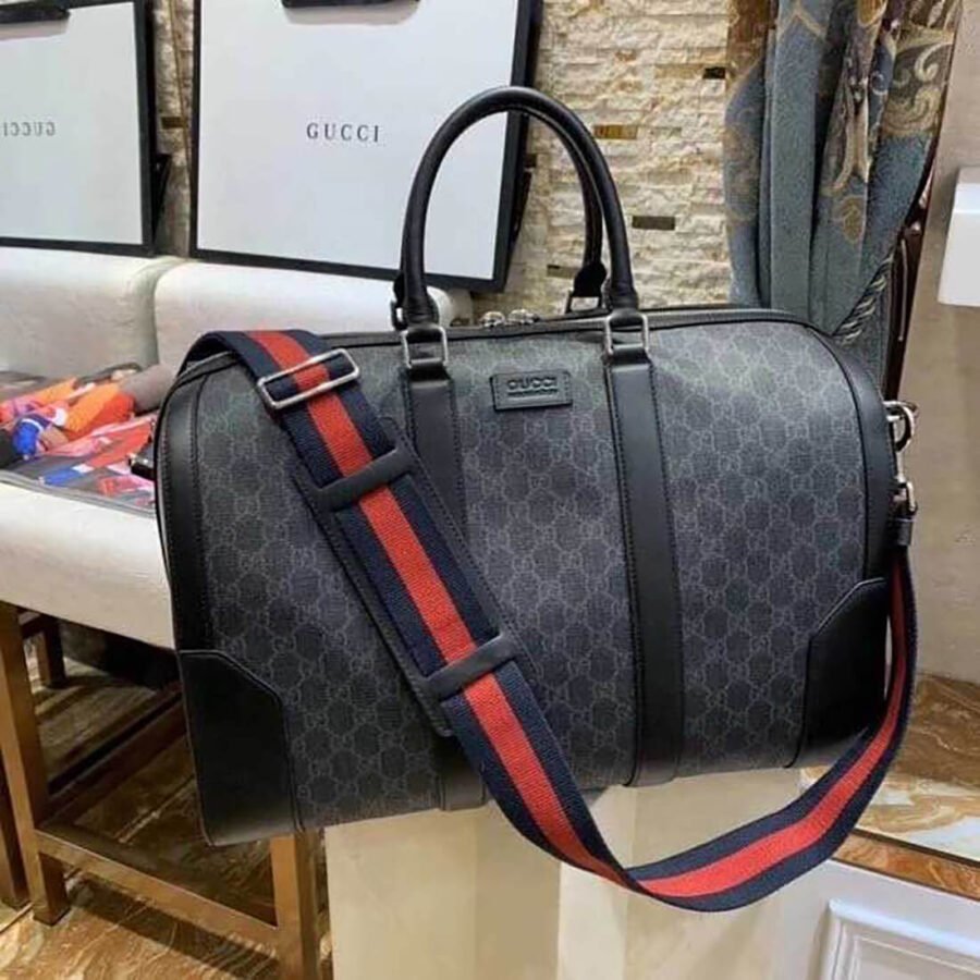 Gucci GG Supreme High Quality Replica Duffle Bag 474131