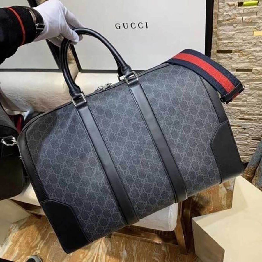 Gucci GG Supreme High Quality Replica Duffle Bag 474131