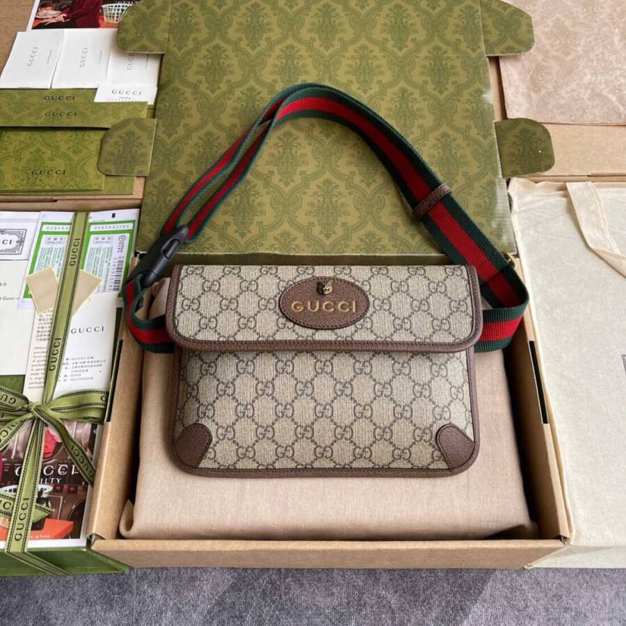 Gucci Neo Vintage GG Supreme Belt Bag Replica 493930